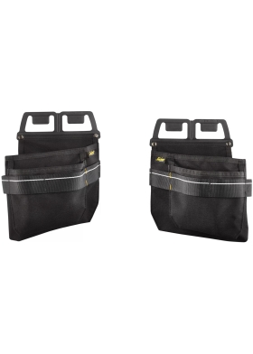 Snickers Nail & Screw Pouches 9796 - Zwart - Zwart (0404)