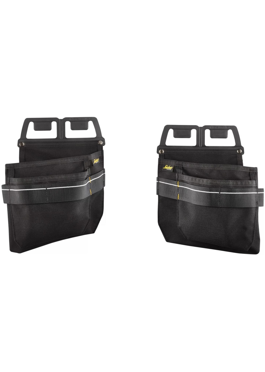 Snickers Nail & Screw Pouches 9796 - Zwart - Zwart (0404)